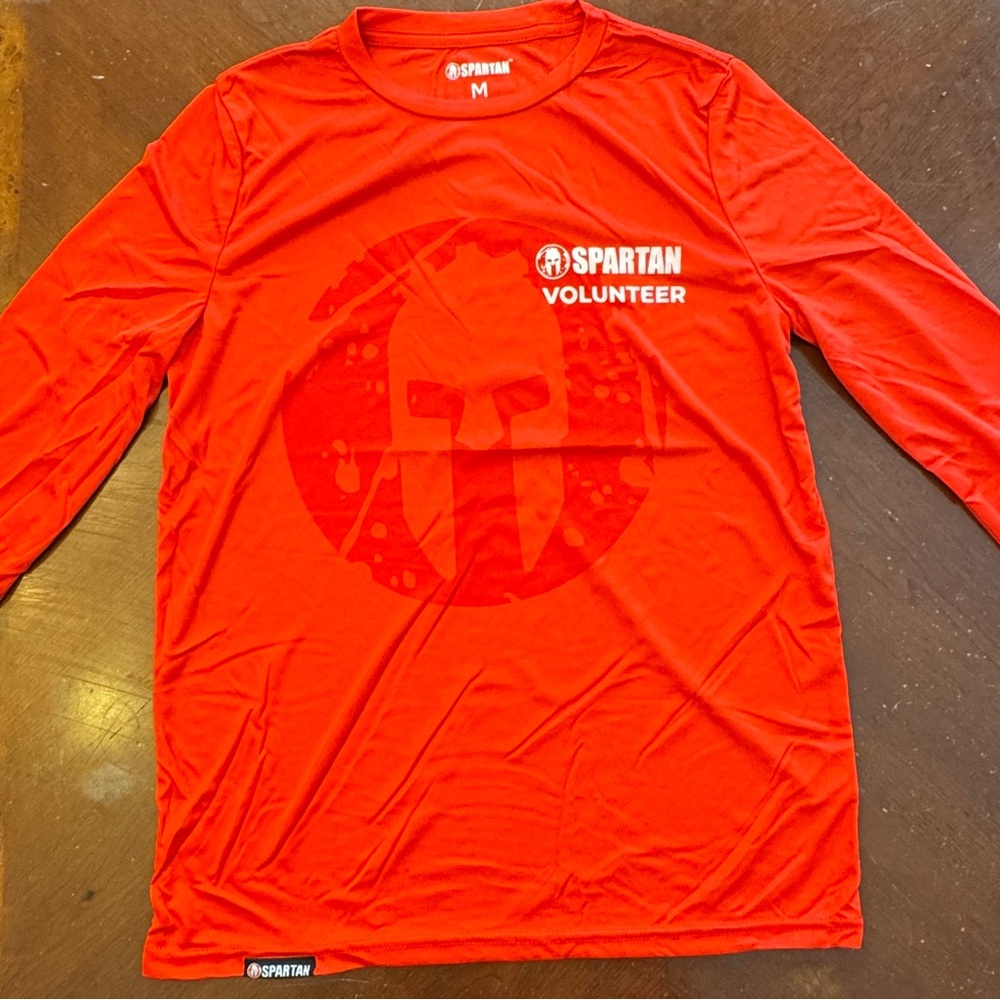Spartan Volunteer Craft Red Long Sleeve Tee